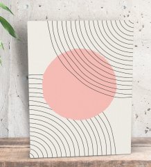 BK Gift Yatak Odası Konseptli  Dekoratif Mini Kanvas Tablo 15x20cm-52