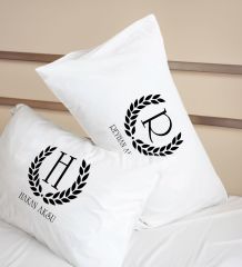 BK Gift Kişiye Özel İsimli Pamuklu 2’li Yastık Kılıfı Seti-2 50x70cm , Sevgiliye Hediye, Ev Hediyesi, Tasarım Ev Tekstili