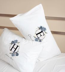 BK Gift Kişiye Özel İsimli Pamuklu 2’li Yastık Kılıfı Seti-1 50x70cm , Sevgiliye Hediye, Ev Hediyesi, Tasarım Ev Tekstili
