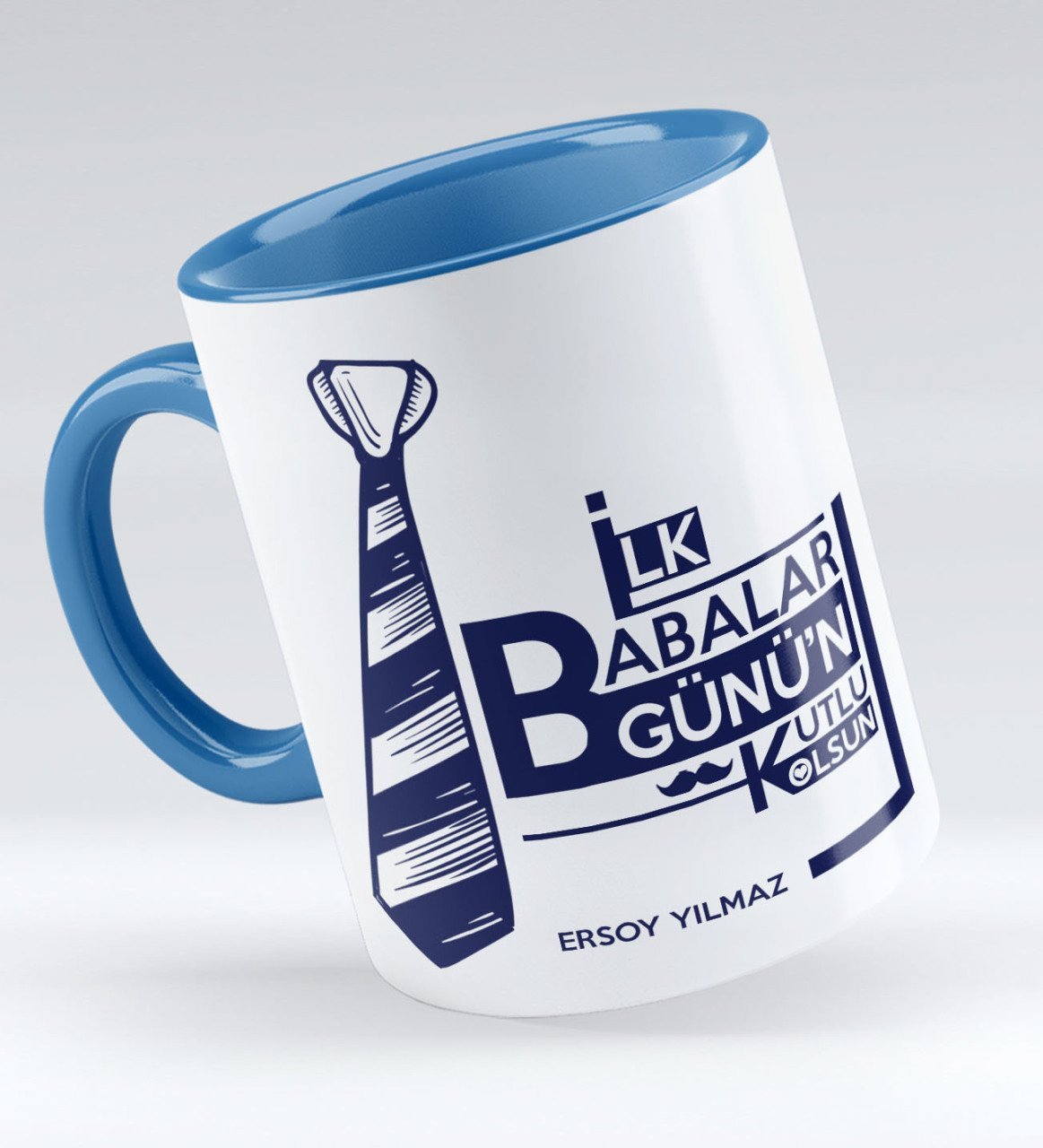 Babalar Gününe Özel İlk Babalar Günün Kutlu Olsun Kupa Bardak - 3