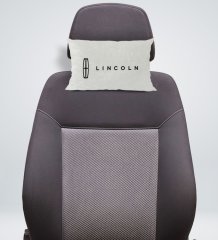 BK Gift Lincoln Tasarımlı Dikdörtgen Araç Koltuk Yastığı-1