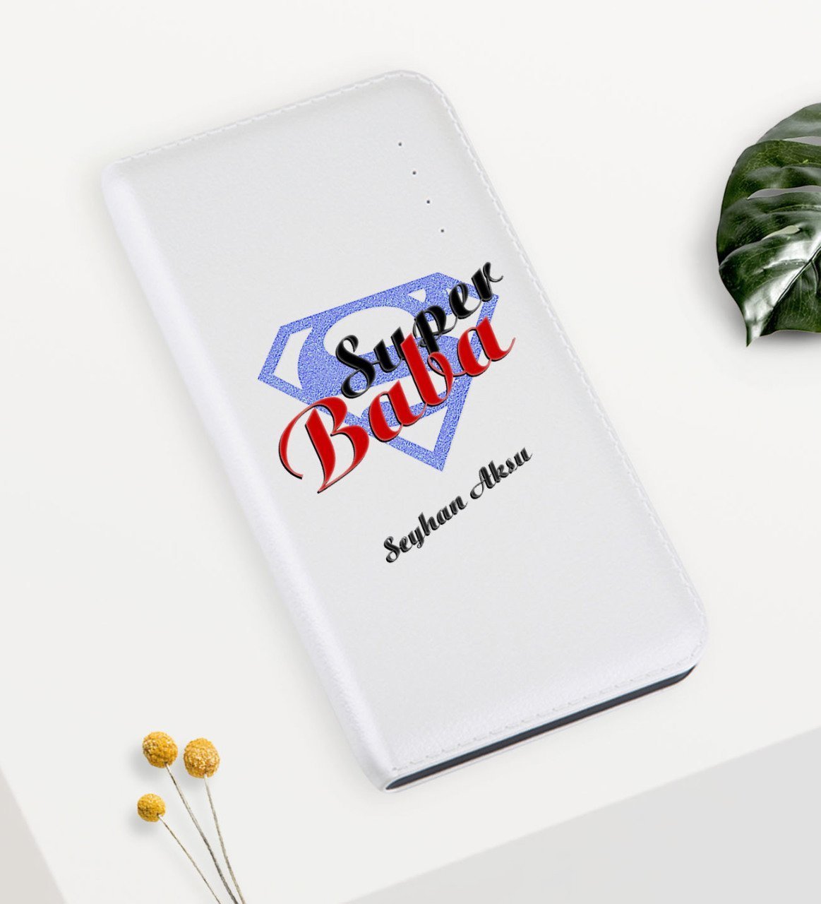 Kişiye Özel Süper Baba Pb-159 7000 mAh Powerbank-5