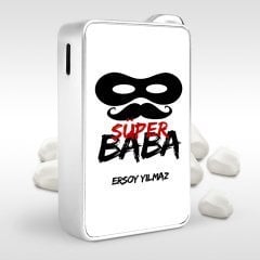 Kişiye Özel Süper Baba Tasarımlı Metal Çakmak - 1