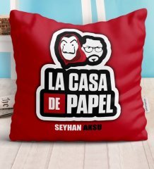 Kişiye Özel La Casa De Papel Yastık - 7