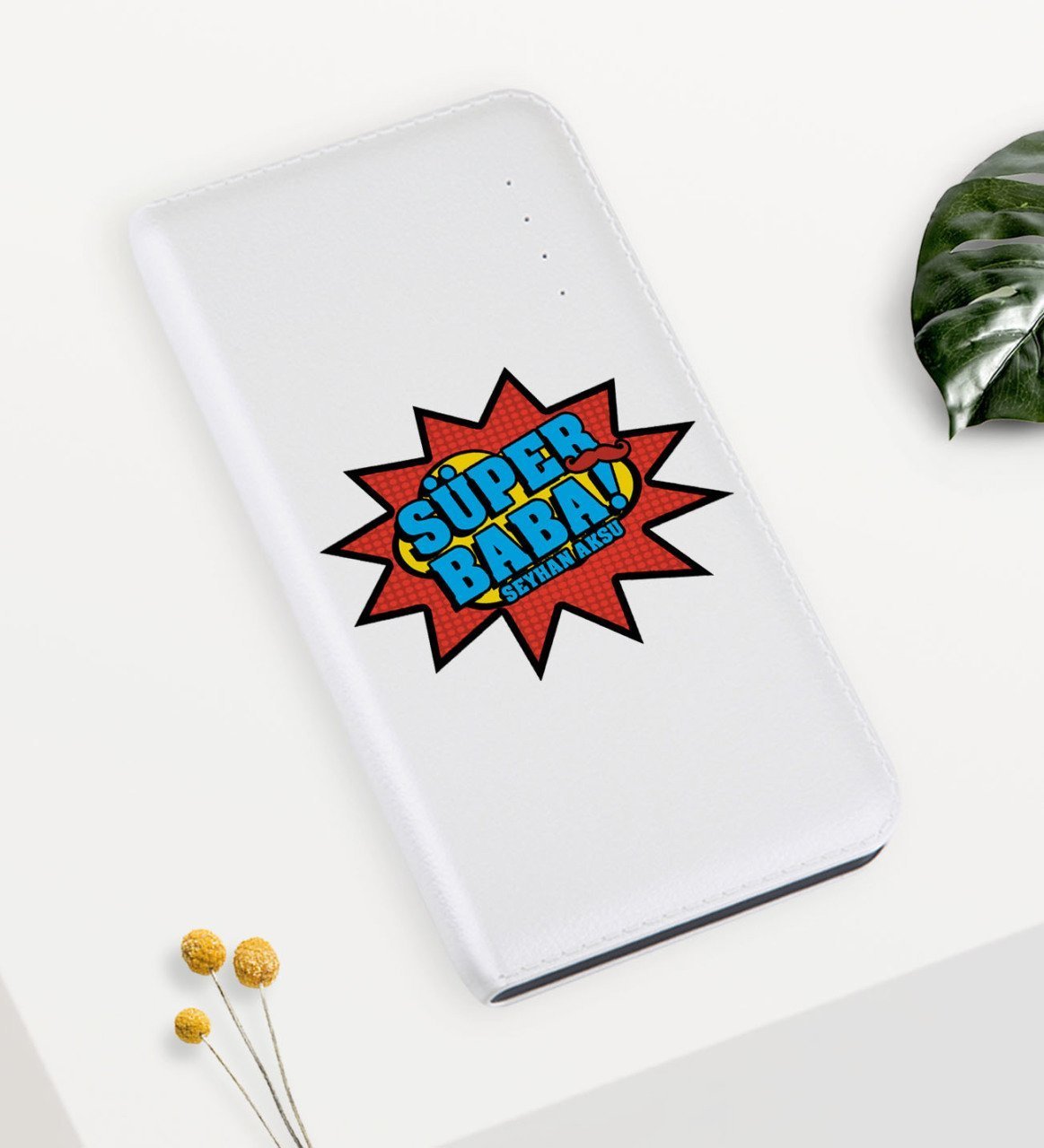 Kişiye Özel Süper Baba Pb-159 7000 mAh Powerbank-2