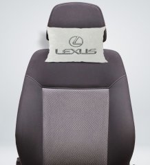 BK Gift Lexus Tasarımlı Dikdörtgen Araç Koltuk Yastığı-1