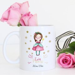 Kişiye Özel Evin Perisi Beyaz Kupa Bardak - 3
