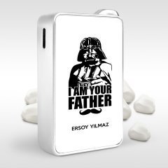 Kişiye Özel I Am Your Father Tasarımlı Metal Çakmak - 1