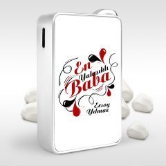 Kişiye Özel En Yakışıklı Baba Tasarımlı Metal Çakmak - 1
