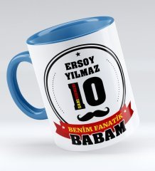 Babalar Gününe Özel Benim Fanatik Babam Kupa Bardak - 2