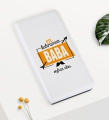 Kişiye Özel En Kahraman Baba Pb-159 7000 mAh Powerbank