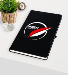 Kişiye Özel Avukat Temalı Siyah Defter - 13