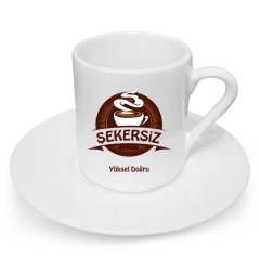 Kişiye Özel Şekersiz Türk Kahvesi Fincanı - 1