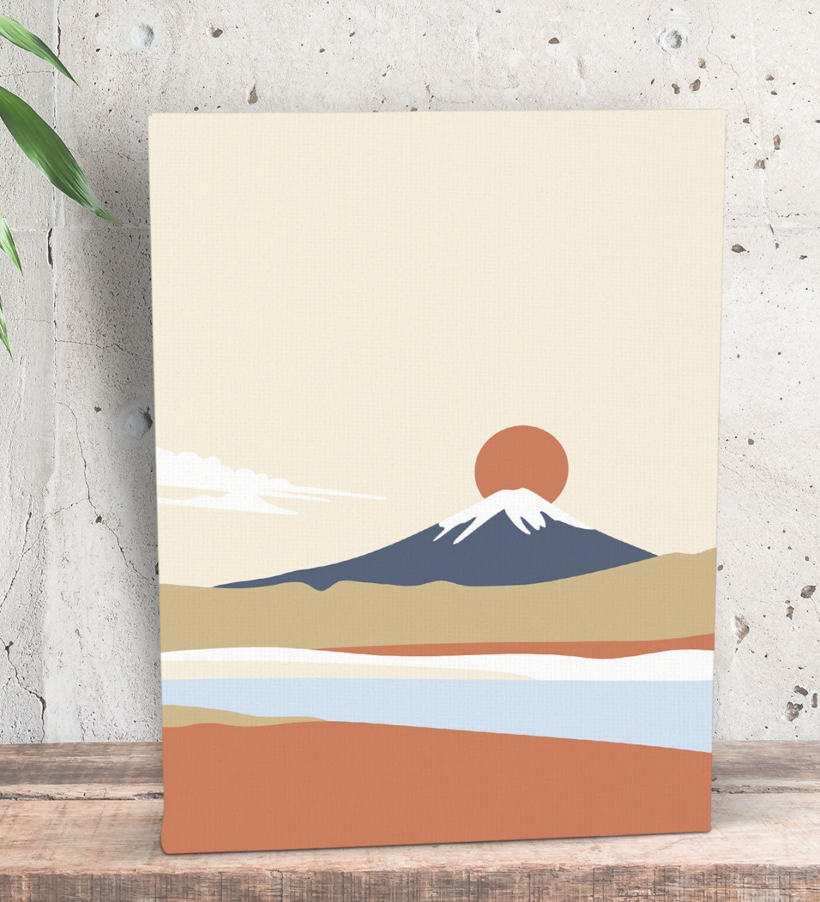BK Gift Yatak Odası Konseptli  Dekoratif Mini Kanvas Tablo 15x20cm-38