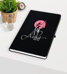 Kişiye Özel Avukat Temalı Siyah Defter - 10
