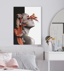 BK Gift Yatak Odası Konseptli Kanvas Tablo 50x70cm-83