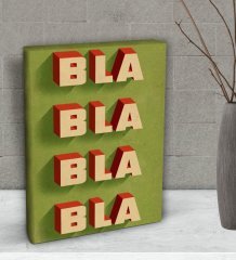 BK Gift Yatak Odası Konseptli  Dekoratif Mini Kanvas Tablo 15x20cm-32