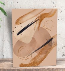 BK Gift Yatak Odası Konseptli  Dekoratif Mini Kanvas Tablo 15x20cm-29
