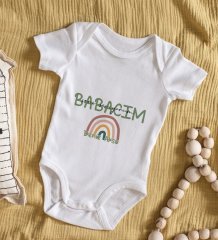 BK Kids İsimli Babalar Günü Tasarımlı Bebek Body Zıbın - Model 1