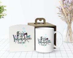 Kişiye Özel Ahşap Kutuda Evin Yakışıklısı Tasarımlı Beyaz Kupa Bardak-4