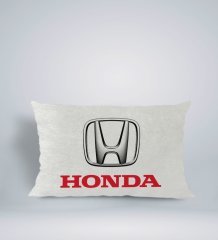 BK Gift Honda Tasarımlı Dikdörtgen Araç Koltuk Yastığı-1