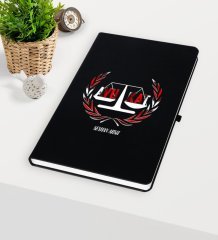 Kişiye Özel Avukat Temalı Siyah Defter - 2