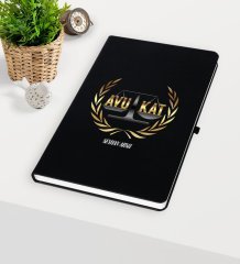 Kişiye Özel Avukat Temalı Siyah Defter - 1