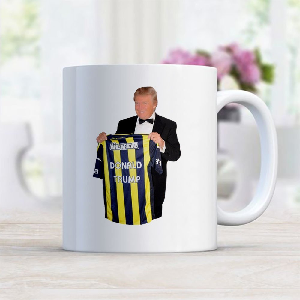 Donald Trump Beyaz Kupa Bardak - 3
