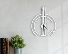 BK Gift Dekoratif 45cm Ahşap Duvar Saati-141