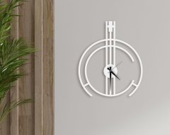 BK Gift Dekoratif 45cm Ahşap Duvar Saati-141