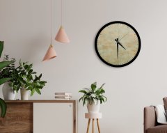 BK Gift Dekoratif 45cm Ahşap Duvar Saati-132
