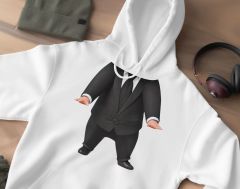 BK Gift Espirili Mini Vücutlar Serisi Kadın Beyaz Sweatshirt, Arkadaşa Hediye, Doğum Günü Hediyesi, Sevgili Hediyesi-7