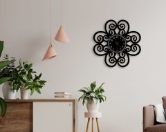 BK Gift Dekoratif 45cm Ahşap Duvar Saati-128
