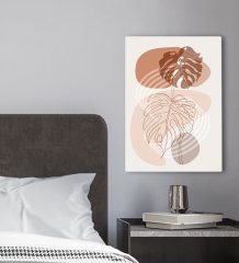 BK Gift Yatak Odası Konseptli Kanvas Tablo 30x50cm-76
