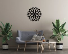 BK Gift Dekoratif 45cm Ahşap Duvar Saati-127