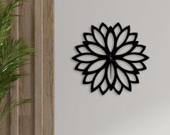 BK Gift Dekoratif 45cm Ahşap Duvar Saati-127