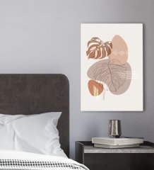 BK Gift Yatak Odası Konseptli Kanvas Tablo 30x50cm-75