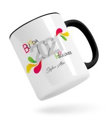 BK Gift Kişiye Özel 2023 Bu Yılda Hep Gülümse Siyah Kupa Bardak-1