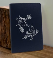 BK Gift Sevgiliye Özel İsimli Lacivert Defter ve Mavi Cam Matara Hediye Seti-6, Sevgiliye Hediye, Sevgililer Günü, Yeni İş Hediyesi