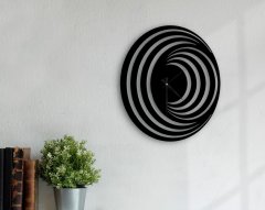 BK Gift Dekoratif 45cm Ahşap Duvar Saati-121