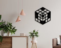 BK Gift Dekoratif 45cm Ahşap Duvar Saati-119