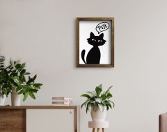BK Home Doğal Masif Ahşap Çerçeveli Tablo 45x65cm-8