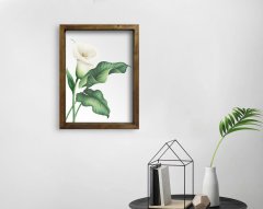 BK Home Doğal Masif Ahşap Çerçeveli Tablo 45x65cm-7