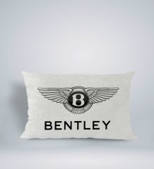 BK Gift Bentley Tasarımlı Dikdörtgen Araç Koltuk Yastığı-1