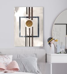 BK Gift Yatak Odası Konseptli Kanvas Tablo 50x70cm-71