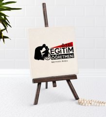 Kişiye Özel Özel Eğitim Öğretmeni Şovaleli Doğal Taş-1
