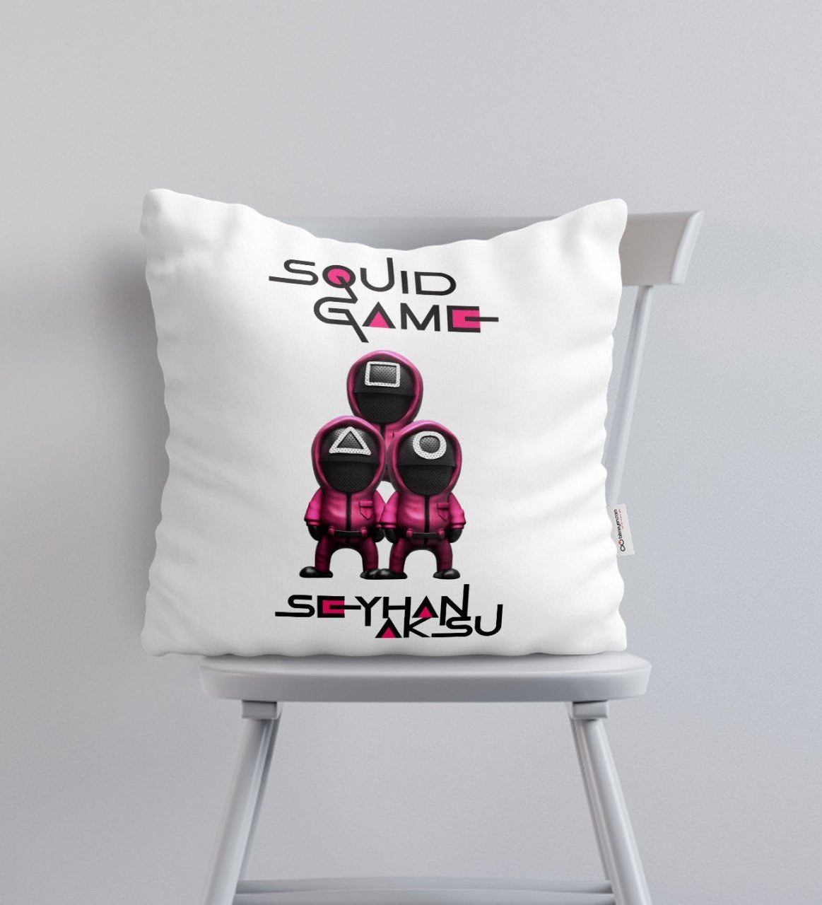 Kişiye Özel Squid Game Tasarımlı Yastık-2
