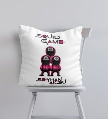 Kişiye Özel Squid Game Tasarımlı Yastık-2