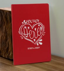 BK Gift Sevgiliye Özel İsimli Kırmızı Defter ve Cam Matara Hediye Seti-7, Sevgiliye Hediye, Sevgililer Günü, Yeni İş Hediyesi