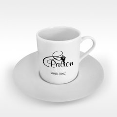 Kişiye Özel Mesleki Patron Türk Kahvesi Fincanı - 2